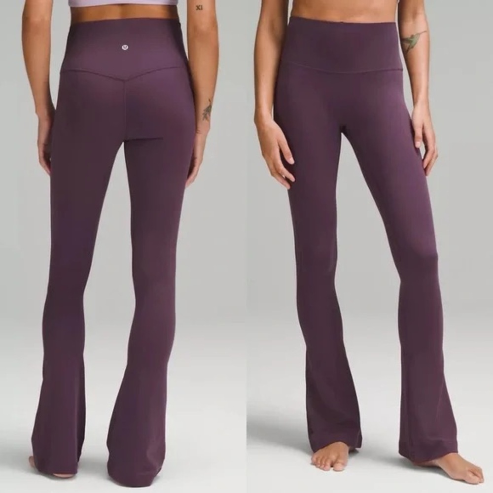 NWT Lululemon XShort Align pants- color grape! Size 6! Originally $118!